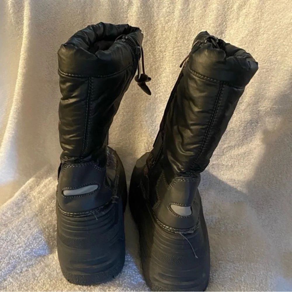 Dream Pairs Boots Size‎ 4  Boys Girls Black Multi Color Slip On